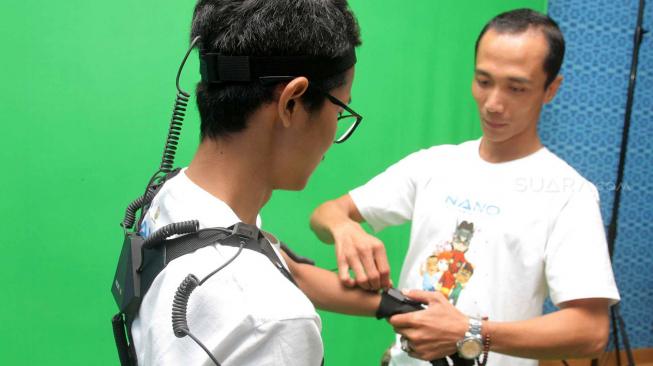 Suasana ruang Creative Room untuk animator muda Bekasi di Badan Balai Besar Pengembangan Latihan Kerja (BBPLKP) Bekasi, Jawa Barat, Jumat (16/11). (Suara.com/Fakhri Hermansyah)