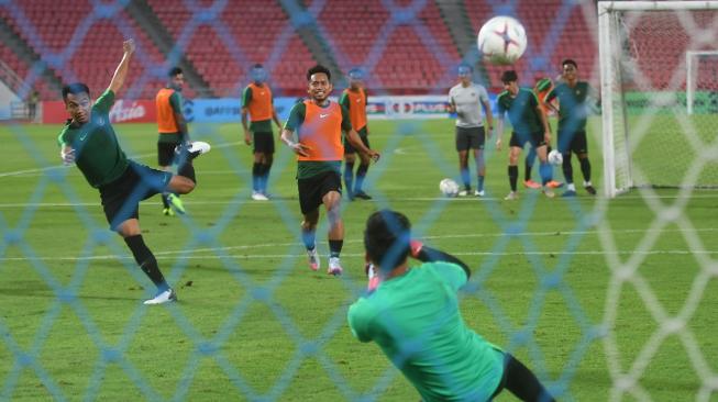 Pemain Bugar, Timnas Indonesia Siap Tempur di Rajamanggala