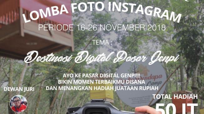 Catat, Lomba Foto Destinasi Digital GenPI Berhadiah Total 50 Juta