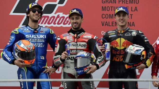 Dovizioso Raih Podium Rider, KTM Debut Konstruktor