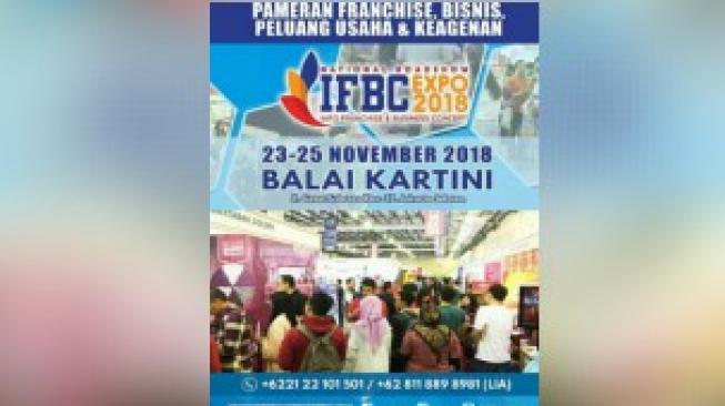 Pameran Franchise & Bussiness Concept 2018 “Waralaba Membangun Bangsa“. (Dok: IFBC 2018)