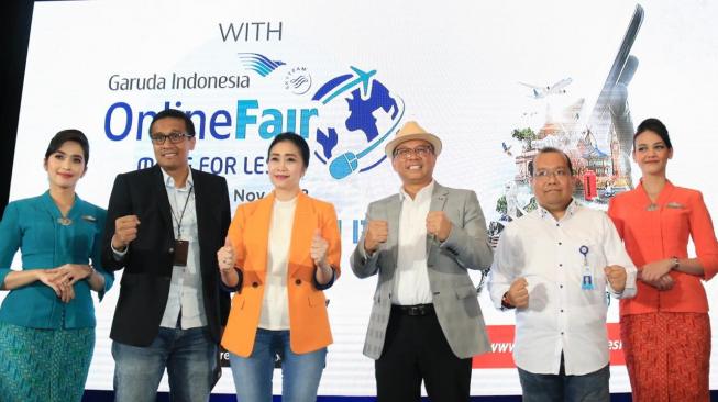 Garuda Tawarkan Harga Terbaik di Online Travel Fair 2018