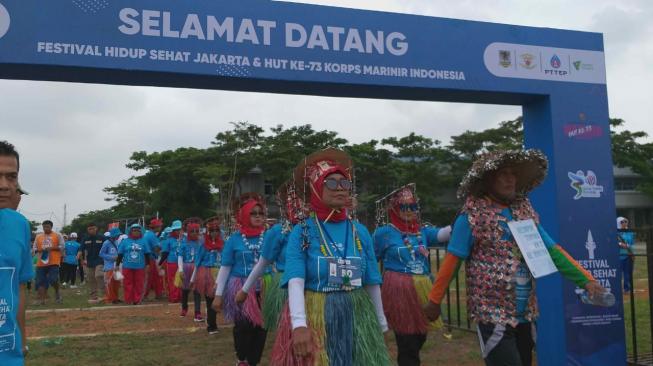 Gerai Sehat Rorotan PTTEP-Dompet Dhuafa mengedukasi gaya hidup sehat pada masyarakat Kecamatan Cilincing, Jakarta Utara. (Dok: Dompet Dhuafa) 