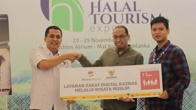 Wisata Muslim Gandeng BAZNAS untuk Kemudahan Layanan Zakat