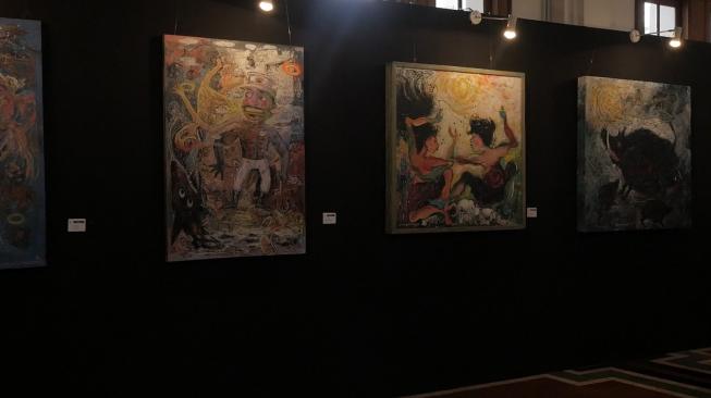 Suarakan Persaudaraan Lewat Pameran Lukisan