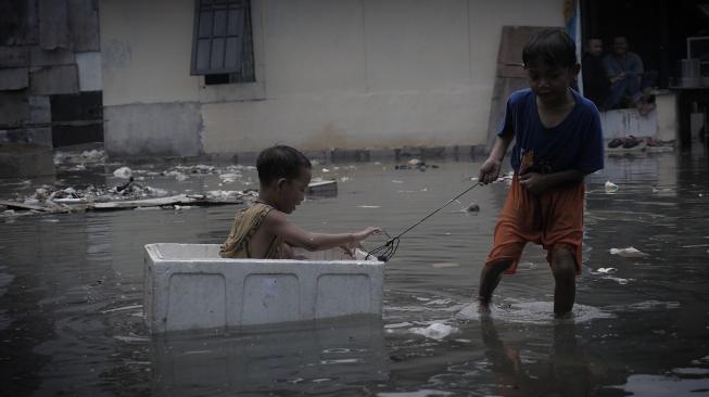 Riset: Tanah di Jakarta Utara Turun 11 Cm Pertahun dari 2014 - 2018