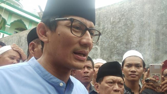 Sandiaga Uno Prihatin Jokowi Terus Diserang Isu PKI