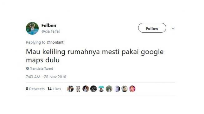 Cuitan warganet soal pernikahan Crazy Rich Surabayan. [Twitter]