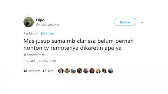 Cuitan warganet soal pernikahan Crazy Rich Surabayan. [Twitter]