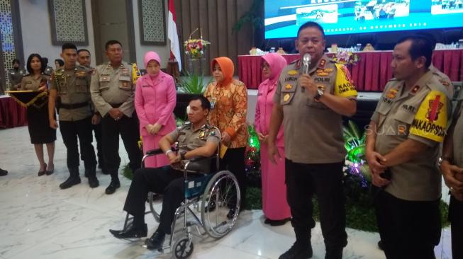 Mata Kanan Kena Katapel Teroris, Bripka Andreas akan Dirawat ke Luar Negeri