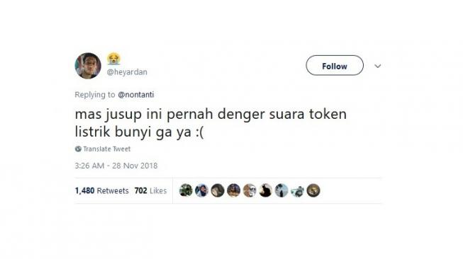 Cuitan warganet soal pernikahan Crazy Rich Surabayan. [Twitter]