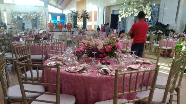 Intip Ballroom Tempat Pernikahan Crazy Rich Surabayan di Bali