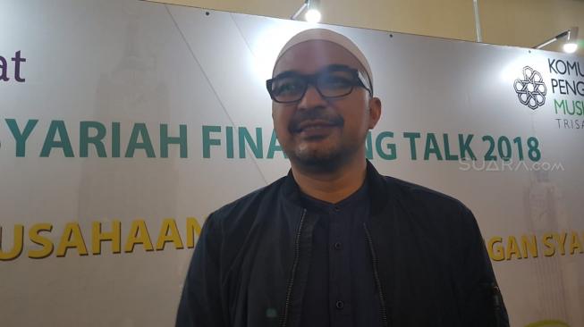 David Chalik saat ditemui di acara Syariah Financing Talk 2018: Kewirausahaan & Solusi Keuangan Syariah di Menara Muamalat, Kuningan, Jakarta Selatan, Sabtu (1/12/2018). [Fajarina Nurin/Suara.com]