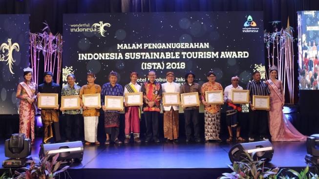 Kemenpar Umumkan 17 Destinasi Wisata Peraih ISTA 2018