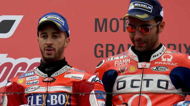 Tak seperti Lorenzo, Petrucci Hindari 'Perang Dingin' dengan Dovizioso