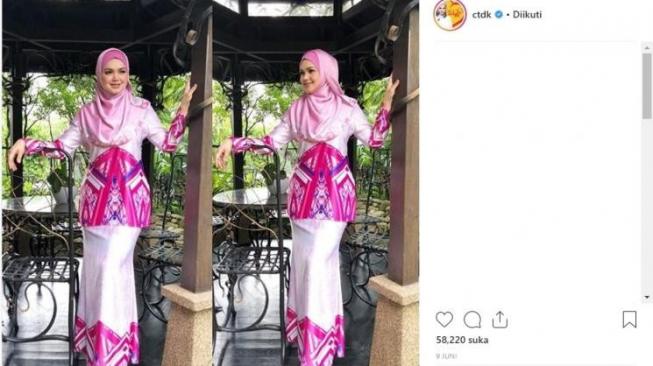 Gazebo di rumah Siti Nurhaliza. (Instagram)