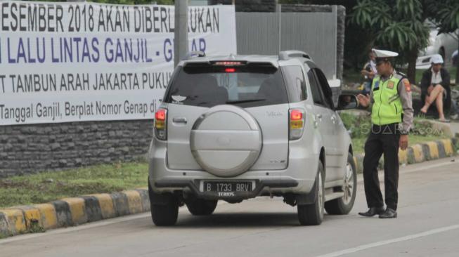 SAH Ganjil  Genap  Jakarta Resmi Diperluas Mulai 9 