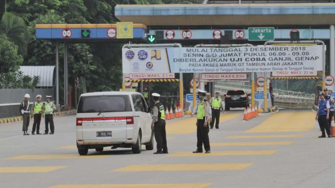 Pemerintah Bakal Terapkan Ganjil  Genap  di Tol  saat Musim 