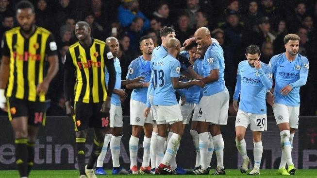 Berikut 5 Fakta Menarik Usai Manchester City Taklukkan Watford