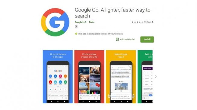 Lebih Ringan dan Hemat, Kini Ada Google Go