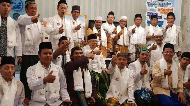 Didukung PCNU dan Ulama Bekasi, Ma'ruf: Saat Kampanye Tak Boleh Hoaks