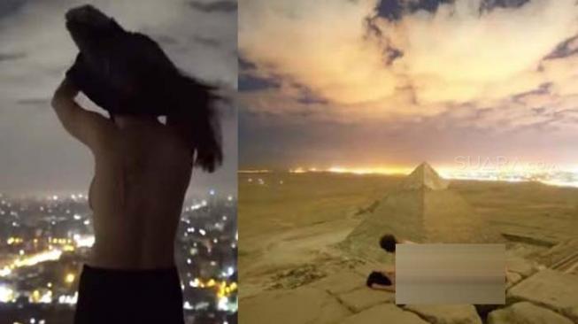Video Bersetubuh Di Puncak Piramida Giza Publik Mesir Murka