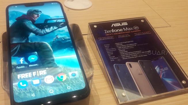 Asus ZenFone Max M2. [Suara.com/Dythia Novianty]