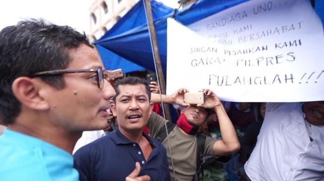 Sandiaga Diusir Pedagang Pasar, Langsung Cari Si Pengusir dan Ketemu!