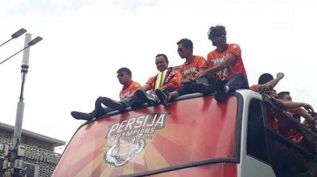 Ditagih Janji Stadion oleh Jakmania, Begini Komentar Anies