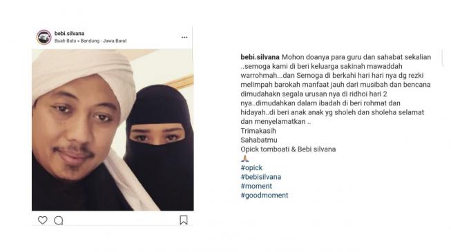 Resmi Dinikahi Opick, Bebi Silvana Mohon Doa