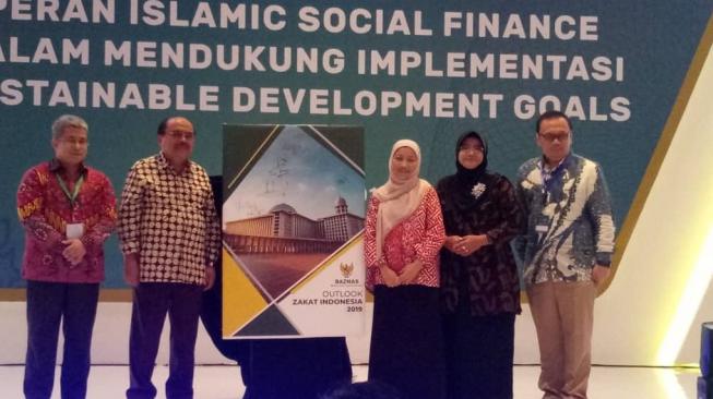 Puskas BAZNAS Luncurkan Outlook Zakat Indonesia 2019