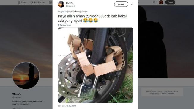 Meme kotak suara karton. [Twitter]