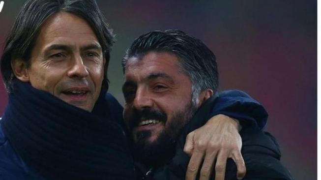 Cerita Lucu di Balik Pertemuan Inzaghi dan Gattuso di Laga Serie A