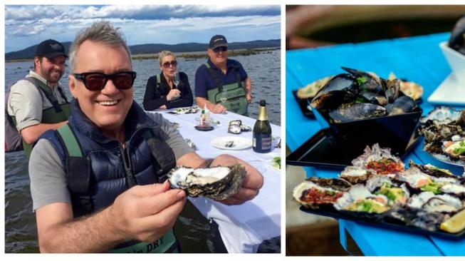 Sensasi makan di peternakan tiram akan Anda rasakan bila berkunjung ke Freycinet Marine Oyster Farm, Tasmania. (Foto: Freycinet Marine Oyster Farm)