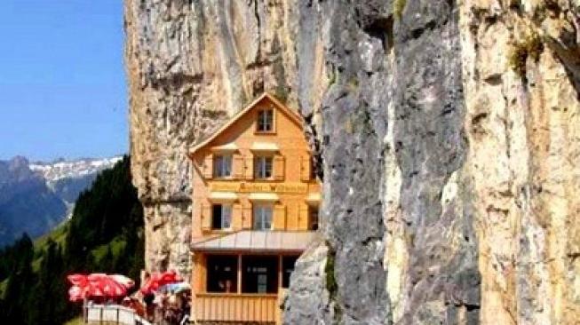 Berggasthaus Aescher Restaurant Швейцария