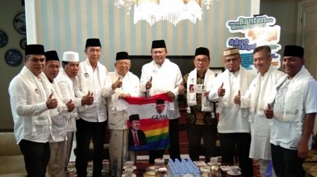 Terima Dukungan GEMA, Maruf Amin Optimis Menang Besar di Sulawesi