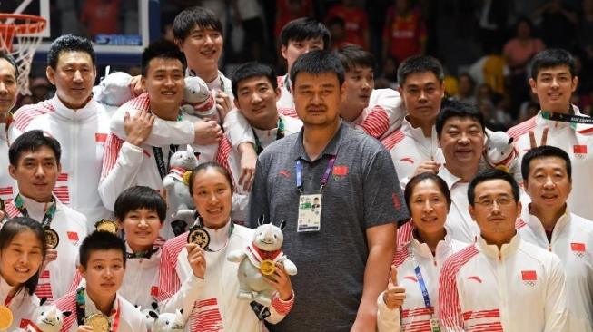 Yao Ming Siap Bantu Perkembangan Timnas Basket Indonesia