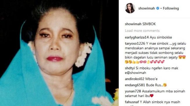 Foto yang diduga ibu mertua Soimah. (Instagram)