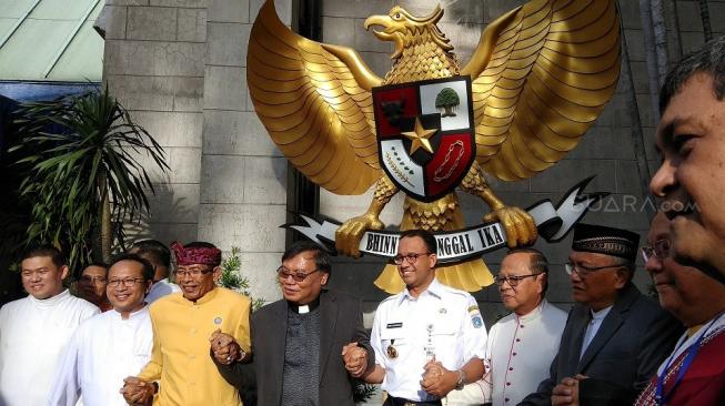 Tinjau Perayaan Natal di Gereja Katedral, Anies Ajak Warga Hidup Sederhana