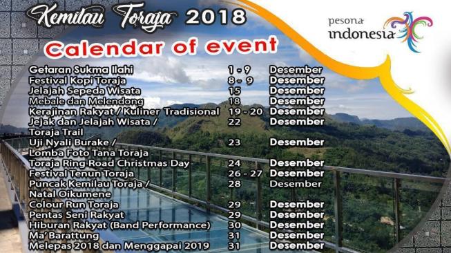 Ikut Promosikan Calendar of Event, Presiden Jokowi Hadir di Toraja