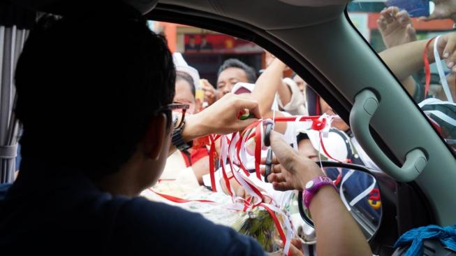 Sandiaga Awali Tahun 2019 di Penjara dan Pasar