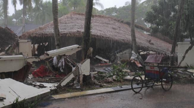 Suasana Resort Tanjung Lesung, Pandeglang, Banten, Senin (24/12). [Suara.com/Fakhri Hermansyah]