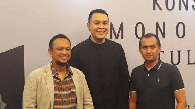 Jumpa pers konser Monokrom Tulus di kawasan Menteng, Jakarta Pusat. [Ismail/Suara.com]