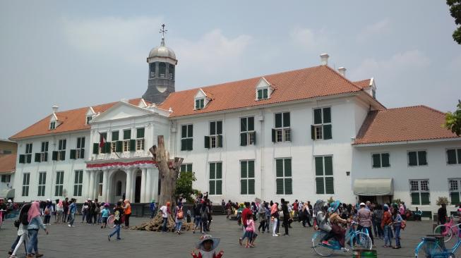 Libur Natal 2018, Kota Tua Alami Penurunan Pengunjung