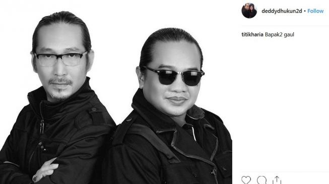 Deddy Dhukun dan Dian Permana Poetra (Instagram @deddydhukun2d)