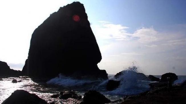 Eksotisnya Bebatuan Karang di Pantai Papuma Jember, Cantik Banget