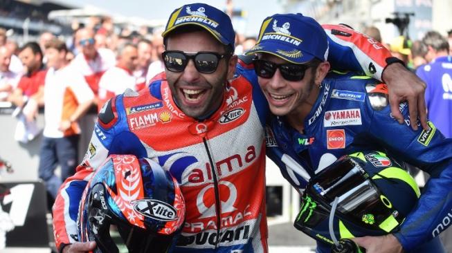 Kenal Dekat, Danilo Petrucci: Valentino Rossi Ogah Membahas Marquez