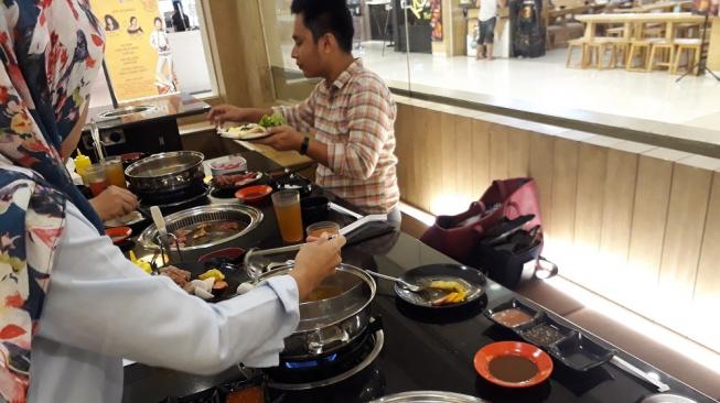 Restoran Yuraku sajikan citarasa Jepang legendaris. (Suara.com/Risna Halidi)