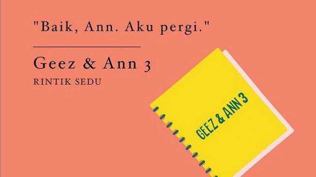 Multivision Plus Akan Filmkan Novel Geez & Ann