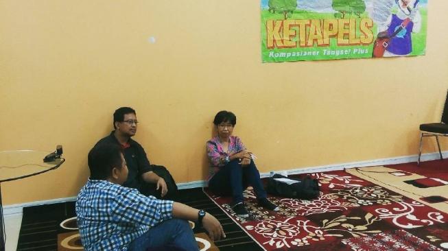 Ketapels, Komunitas Kompasianer Tangerang Selatan Plus, adalah komunitas blogger asal Tangesel. (Suara.com/Risna Halidi)